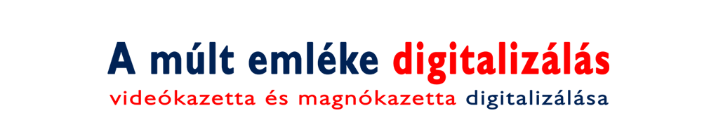 A múlt emléke - digitalizálás